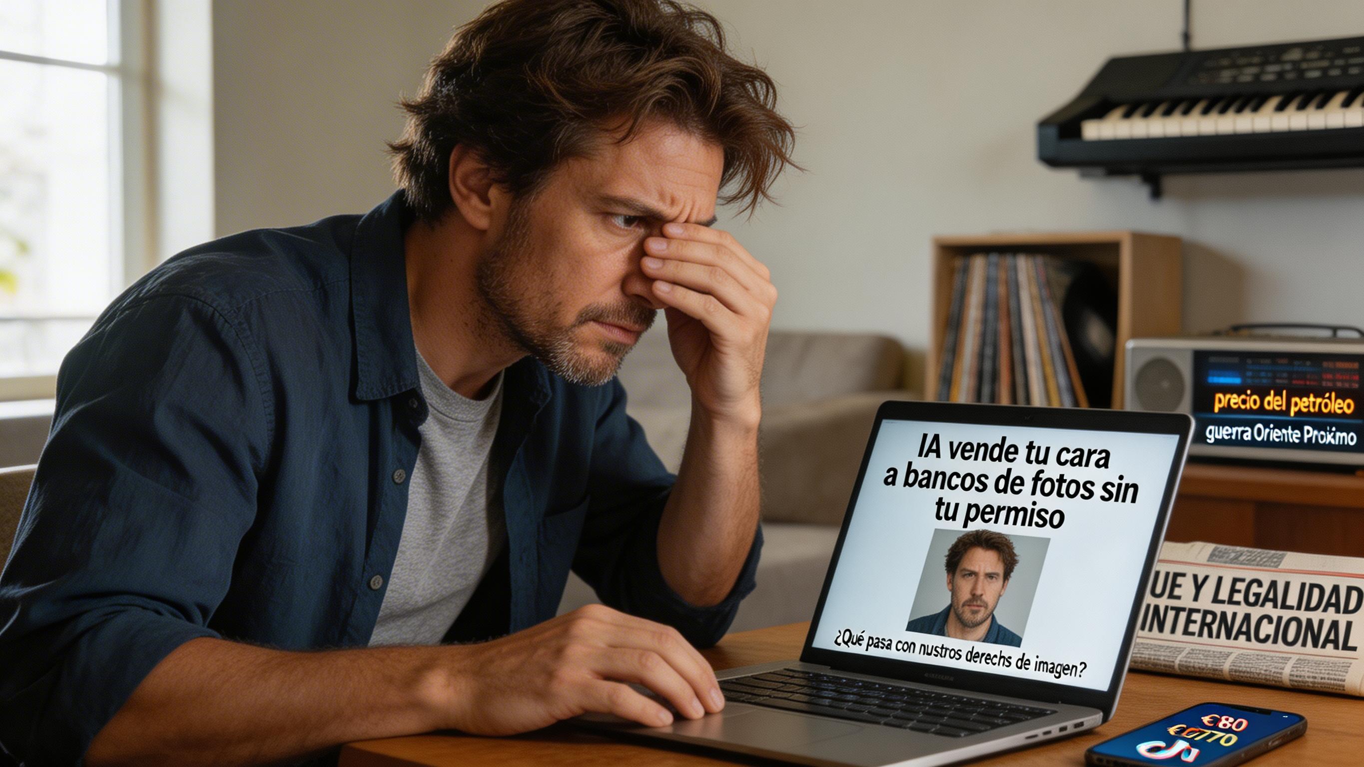 Una IA tomó su cara de redes sociales y la vendió a un banco de fotos sin permiso