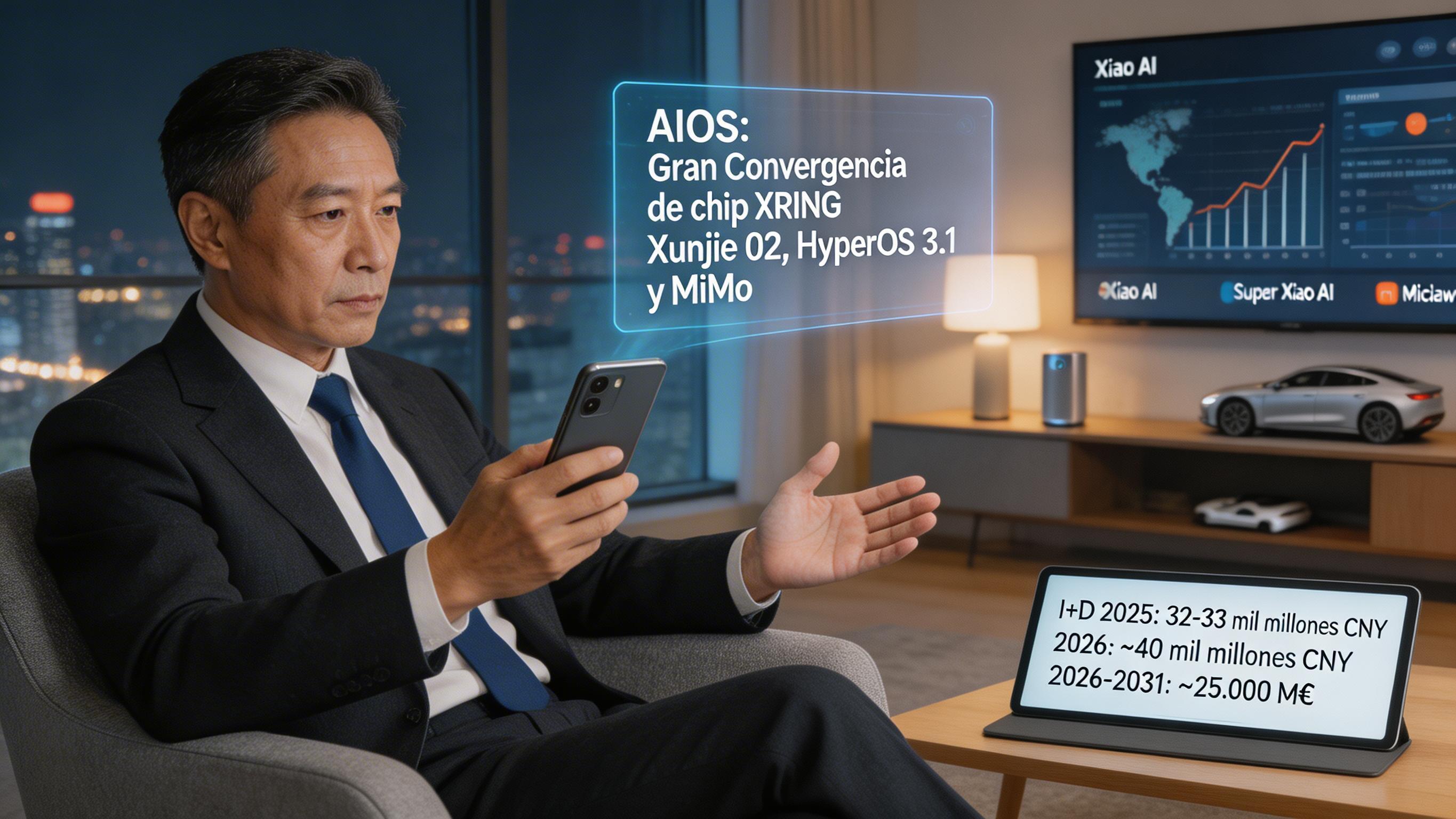 AIOS: el sistema de Xiaomi que integra IA en cada línea de código, no como una simple capa extra