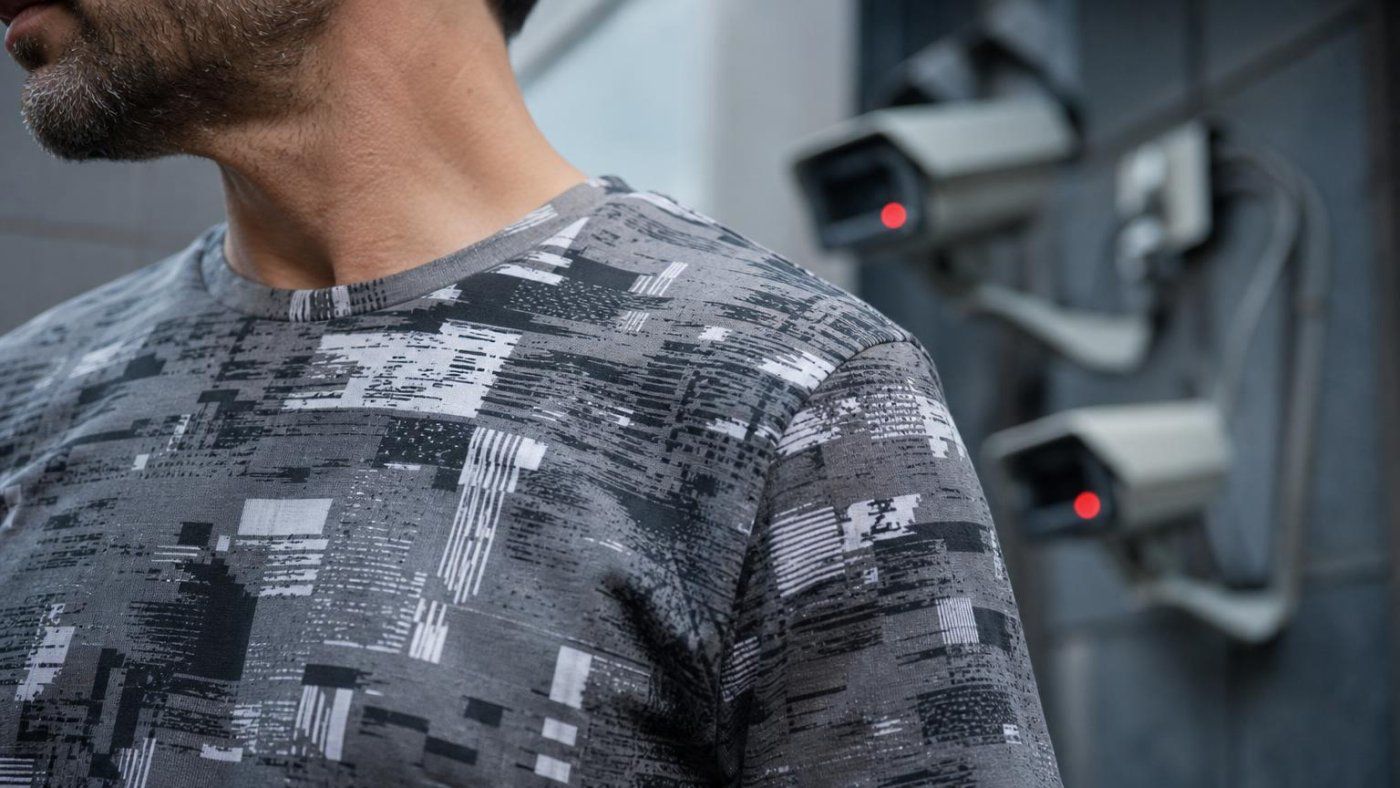 Simon Weckert crea una camiseta anti IA que confunde a los sistemas de videovigilancia y los hace leerla como “nada”