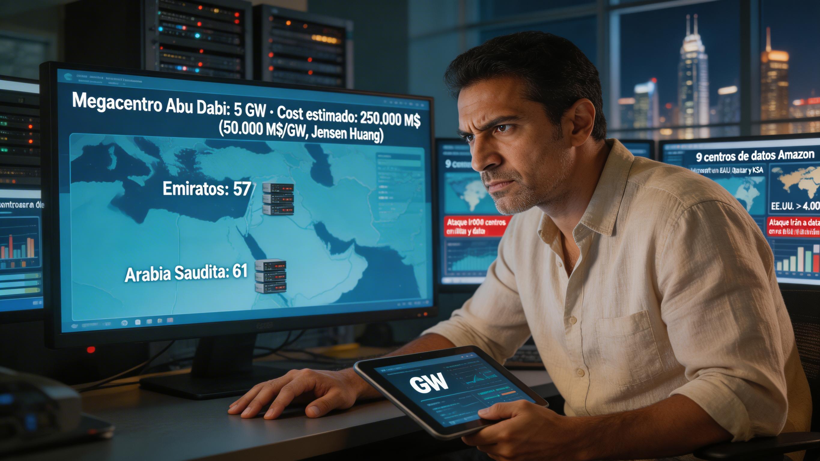 Irán golpea centros de datos en el Golfo: “un antes y un después” en la guerra digital