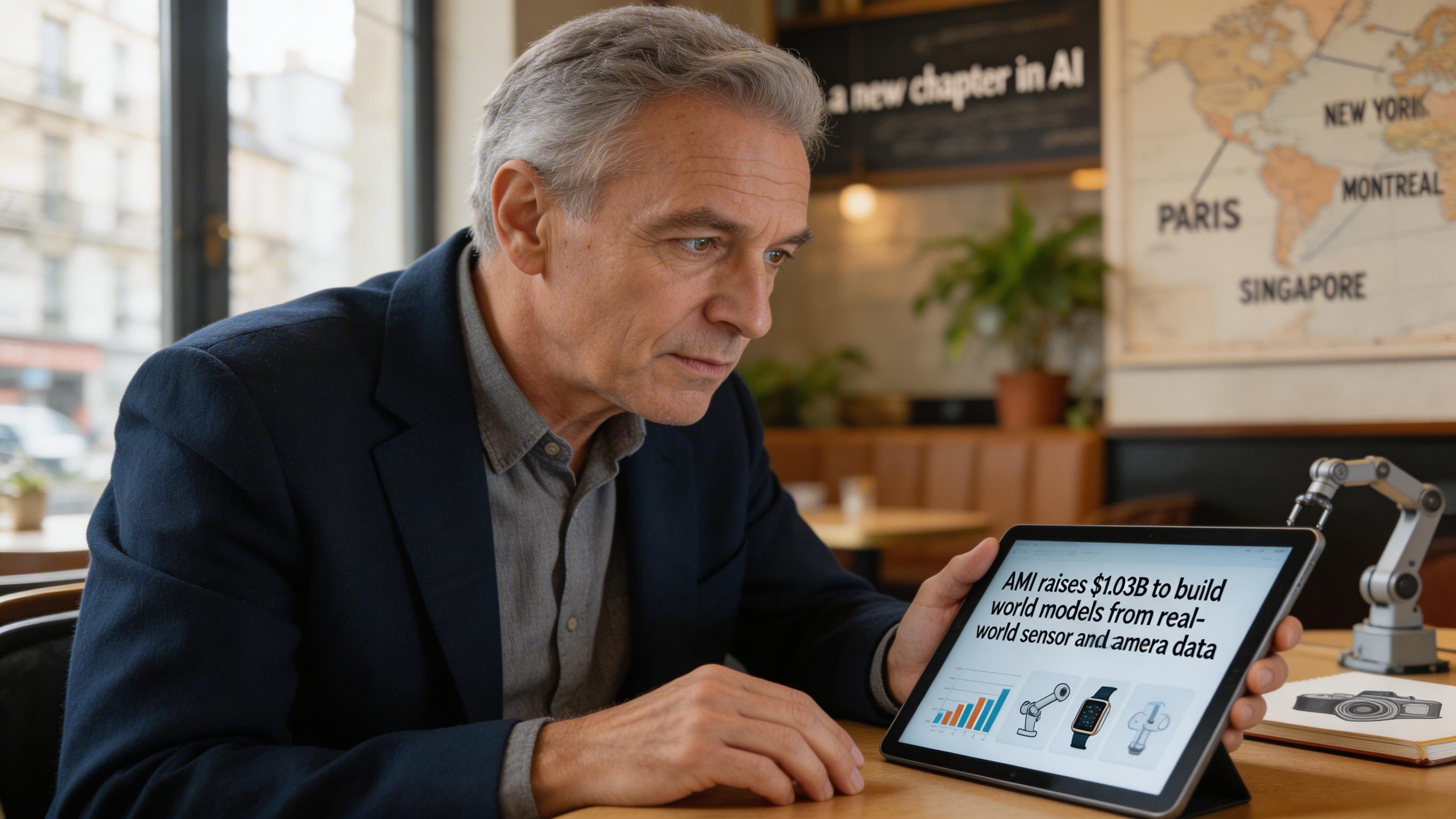 LeCun lanza AMI con 1.030 millones para que la IA aprenda con cámaras, sensores y video