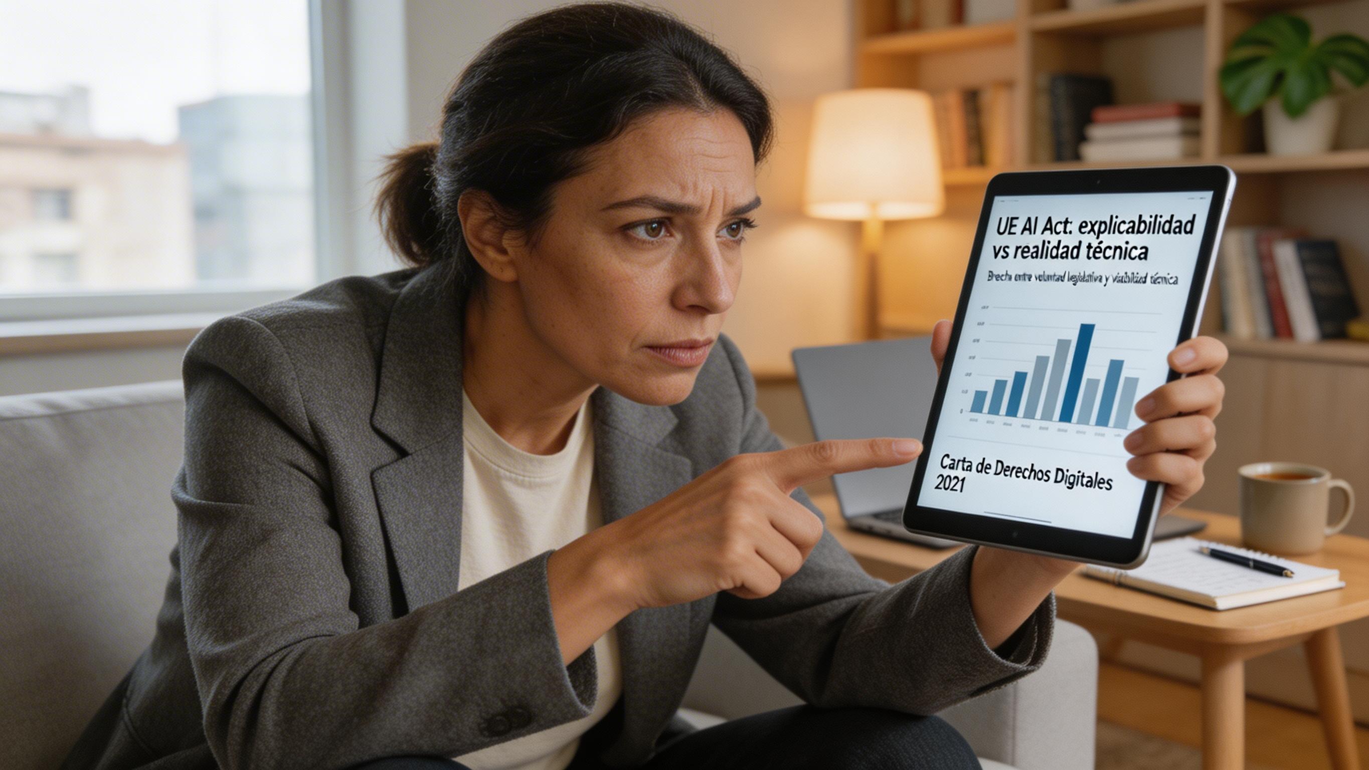 Una IA con miles de millones de parámetros puede rechazarte y aun así no poder explicar por qué