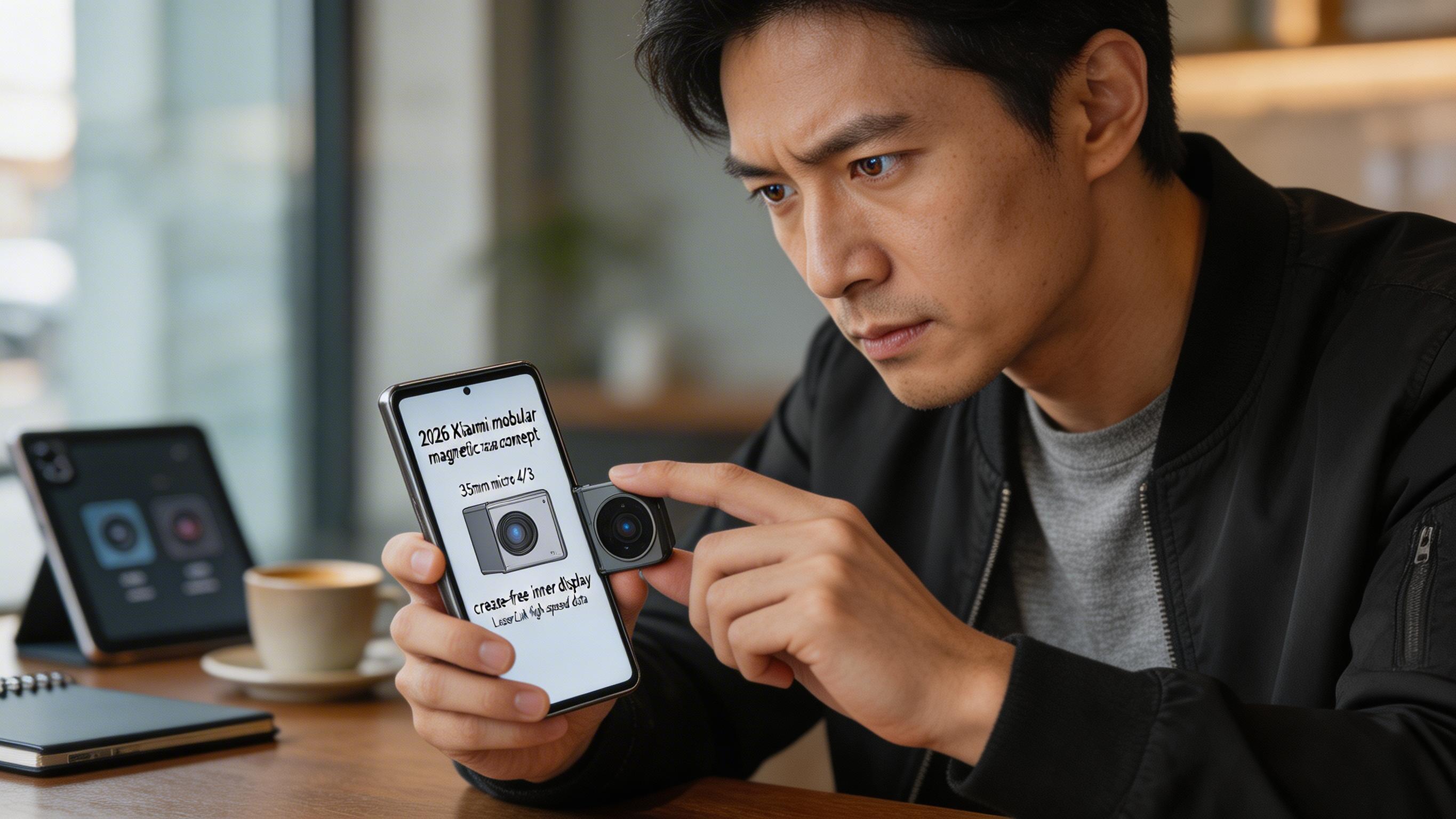 Xiaomi apunta a 2026 con un plegable casi sin marcos y sin marca visible en la pantalla interna