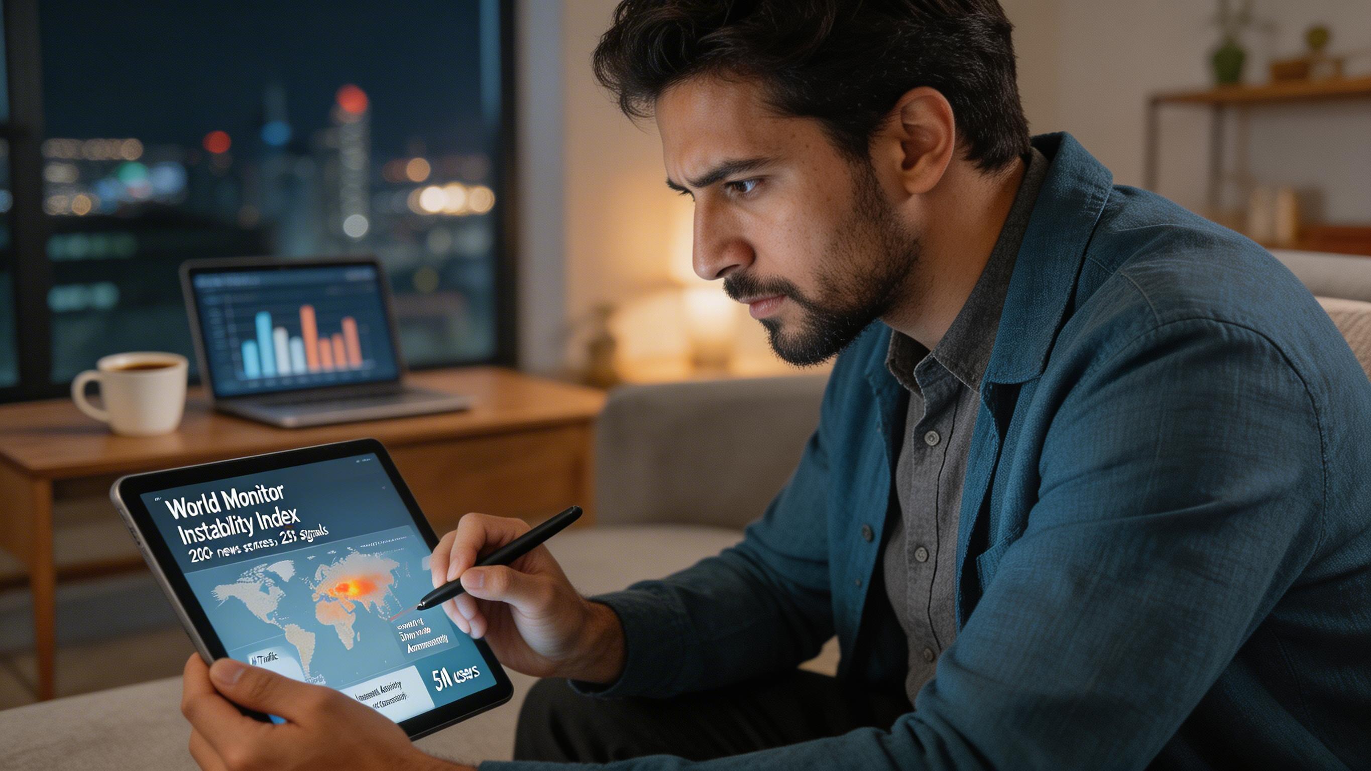 World Monitor cruza 200 fuentes y 250 señales para detectar países con riesgo en tiempo real