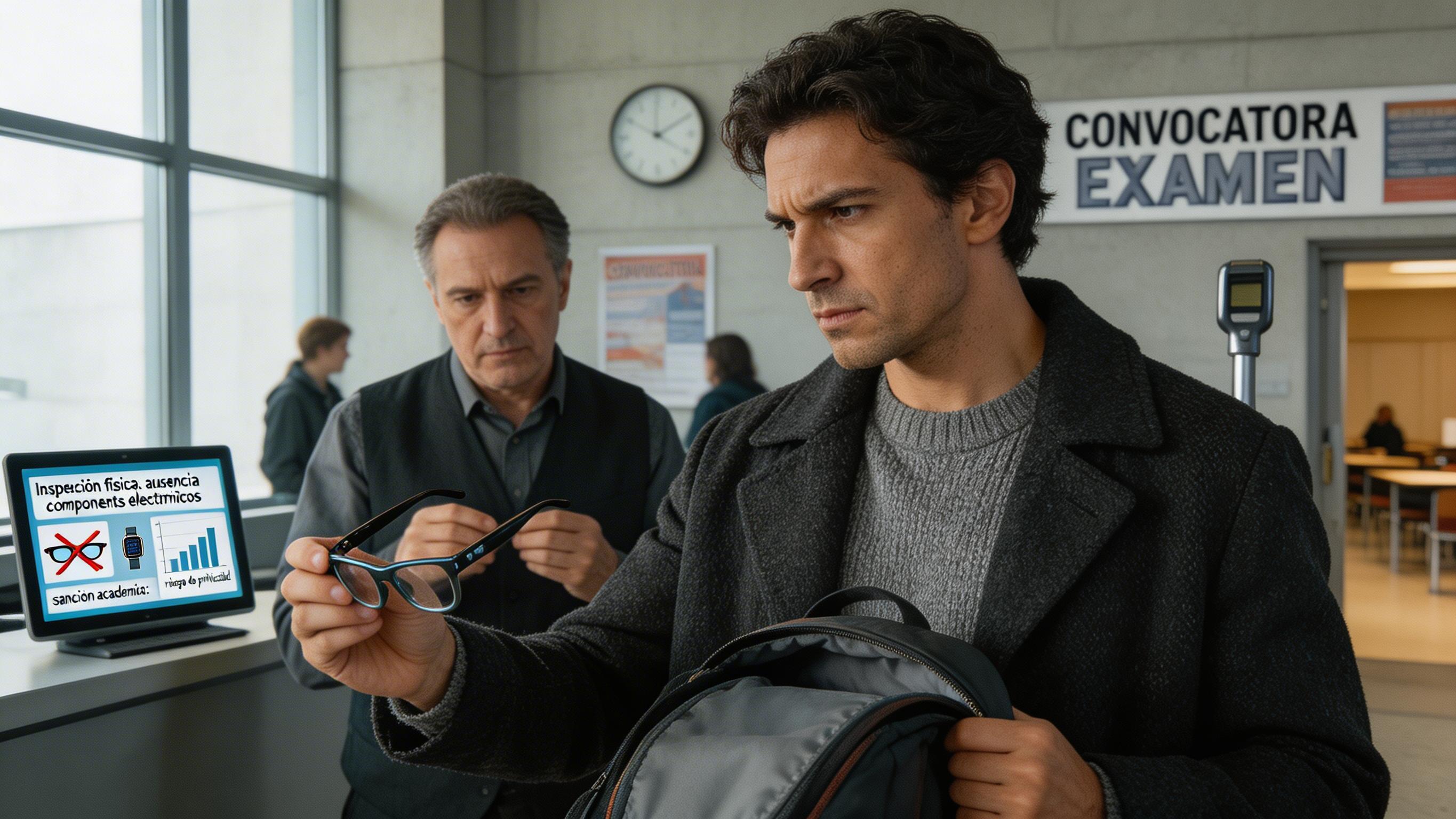 Valencia inspeccionará físicamente a opositores para detectar gafas inteligentes y relojes conectados
