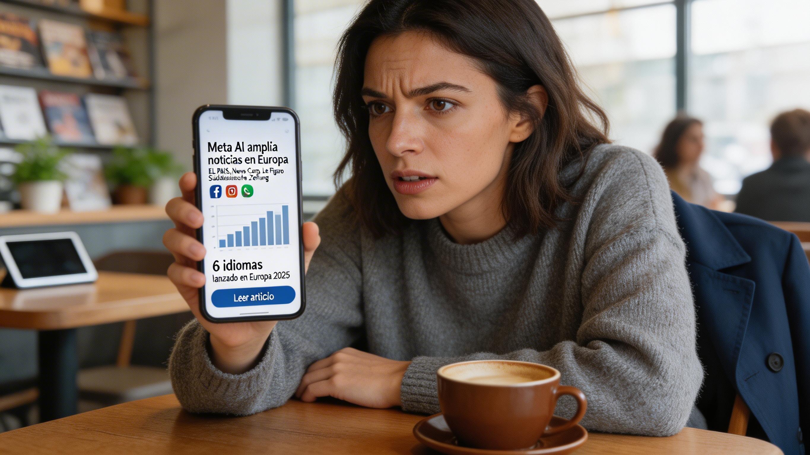 Meta AI ya enlaza noticias de EL PAÍS, Le Figaro y Süddeutsche Zeitung dentro de sus respuestas