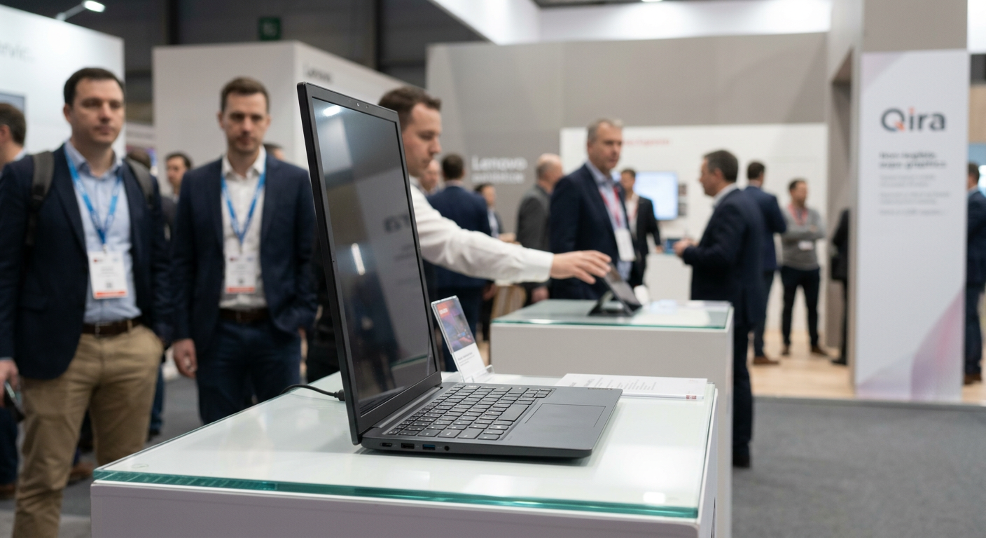 De 14 a 16,7 pulgadas: el portátil enrollable de Lenovo cambia de tamaño cuando lo necesitas