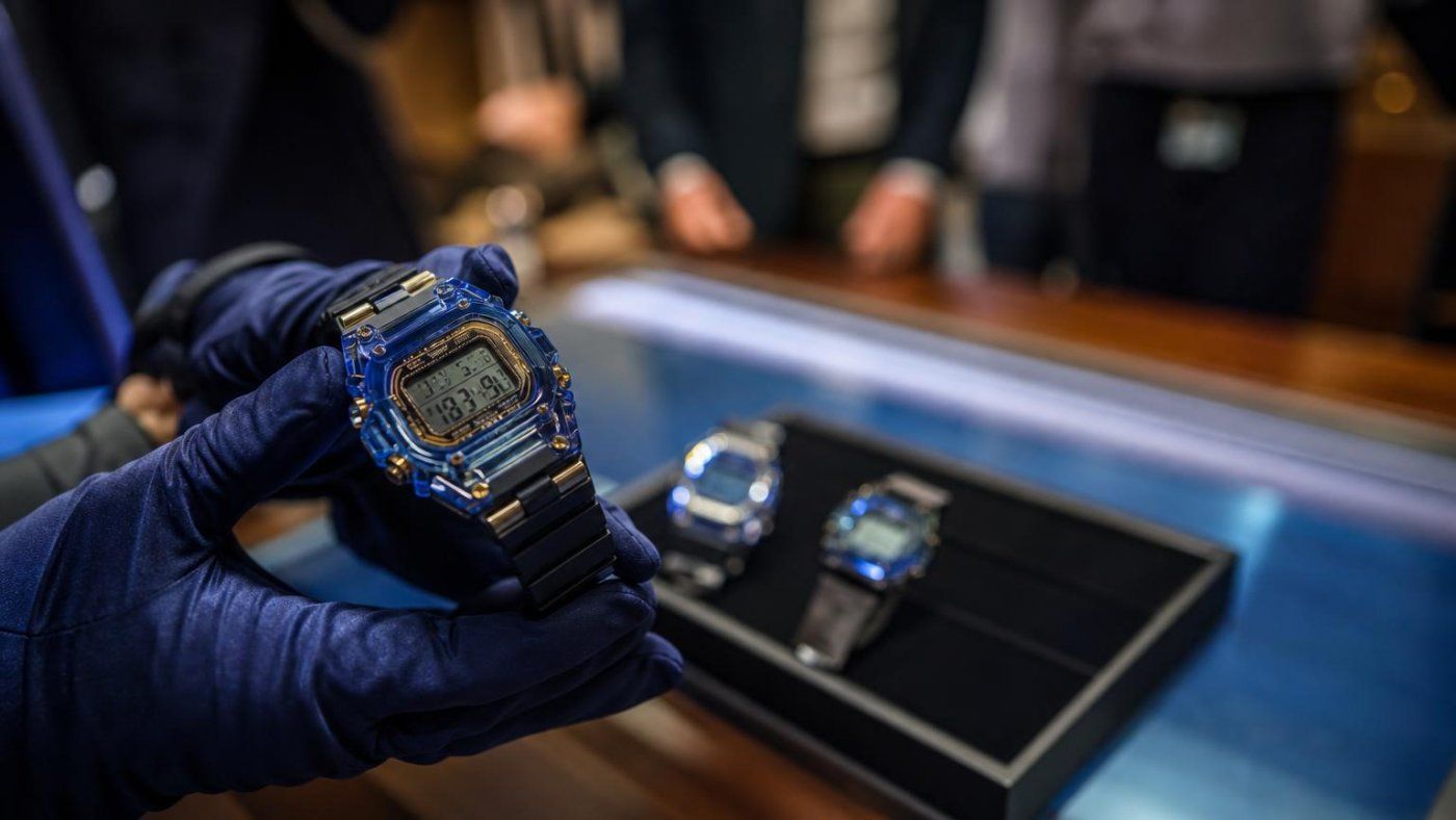 Casio lanza un G-Shock de 80.000 dólares y solo 20 unidades con zafiro azul y oro de 24 quilates
