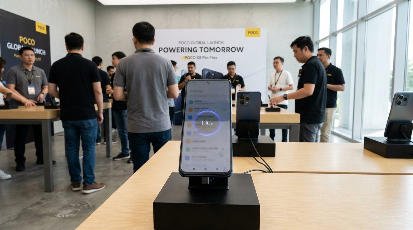 8.500 mAh y dos días de uso: el POCO X8 Pro Max lleva la batería móvil a otro nivel