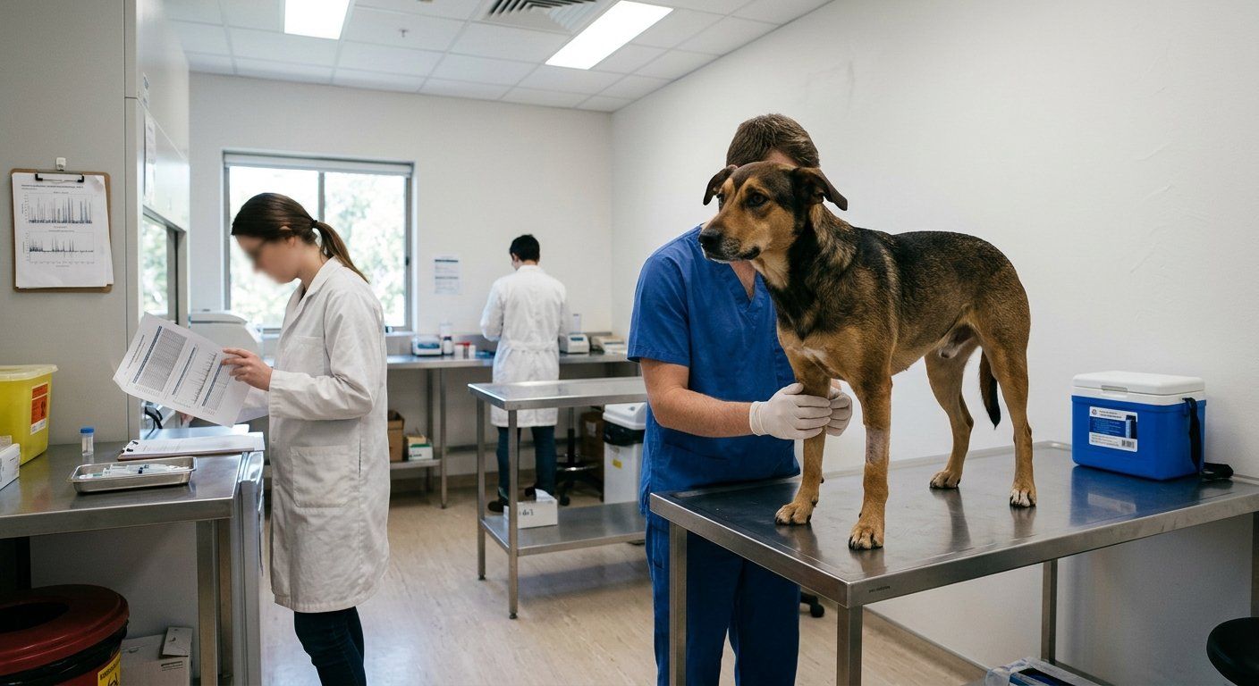 Pagó 3.000 dólares, secuenció un tumor canino y logró reducir uno de los tumores de Rosie a la mitad