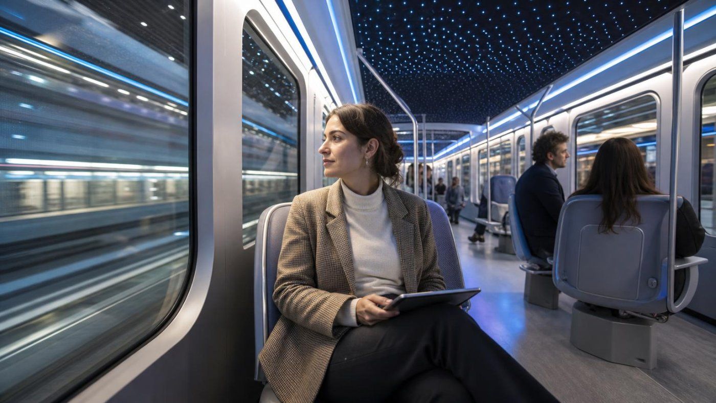 CRRC presenta Vellink, el primer metro con IA corporizada que reduce un 18% el peso y decide sobre la marcha