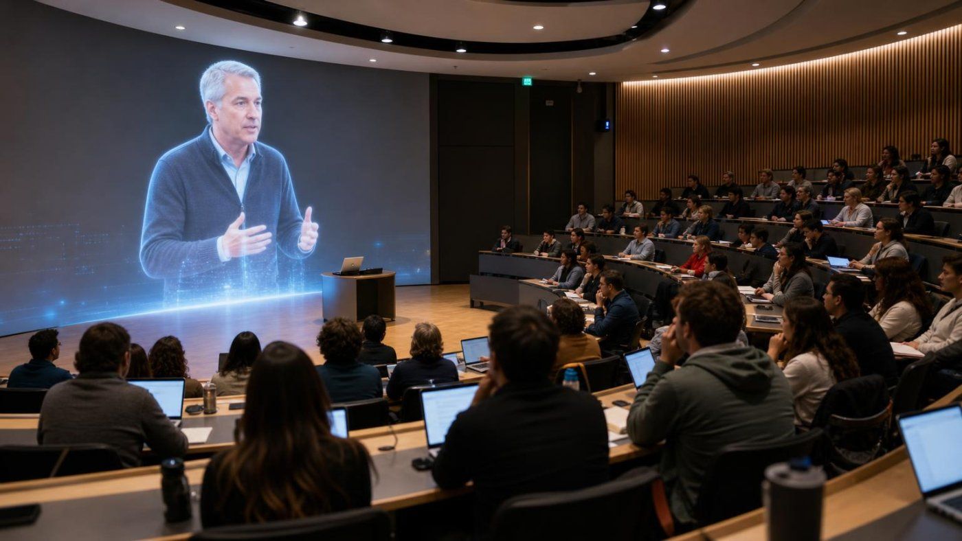 Harvard y Londres llevan avatares de profesores a clase: un curso pasó de 78 a 200 alumnos con un doble digital