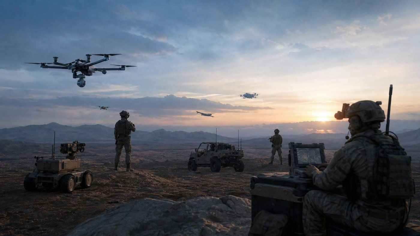 EE. UU. crea AUTOWARCOM para dirigir la guerra autónoma: drones, robots y decisión automática tendrán mando propio