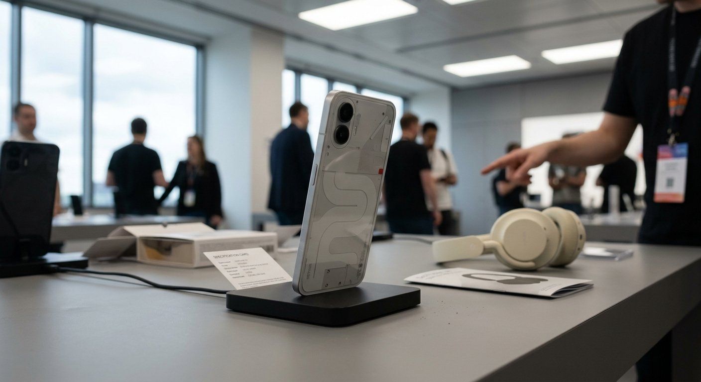 349 euros, 5.400 mAh y carga inalámbrica: así entra Nothing en la gama media