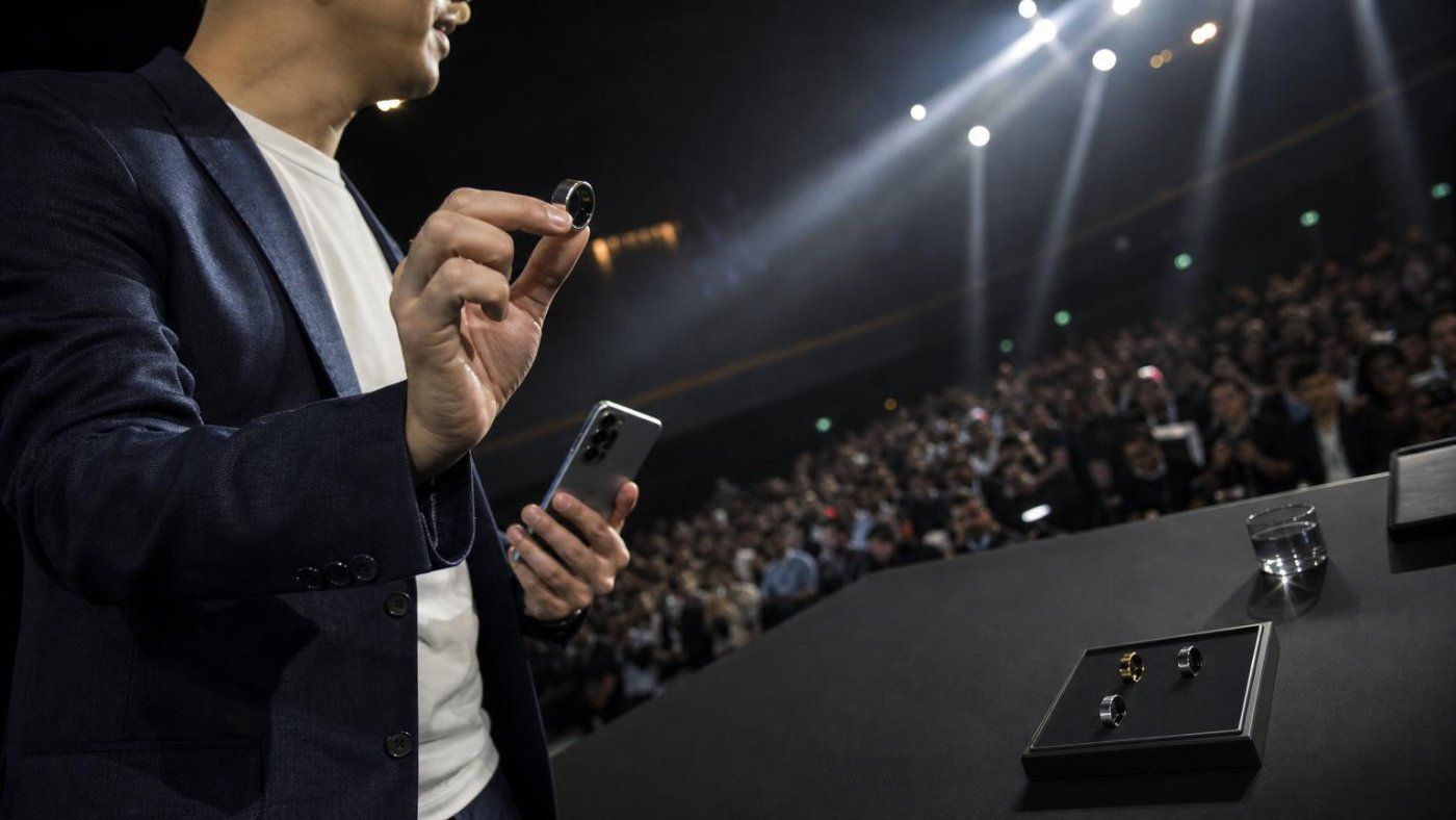 Wang Teng lanza ISHO con un anillo para el sueño y un REDMI K100 Pro Max sobre la mesa