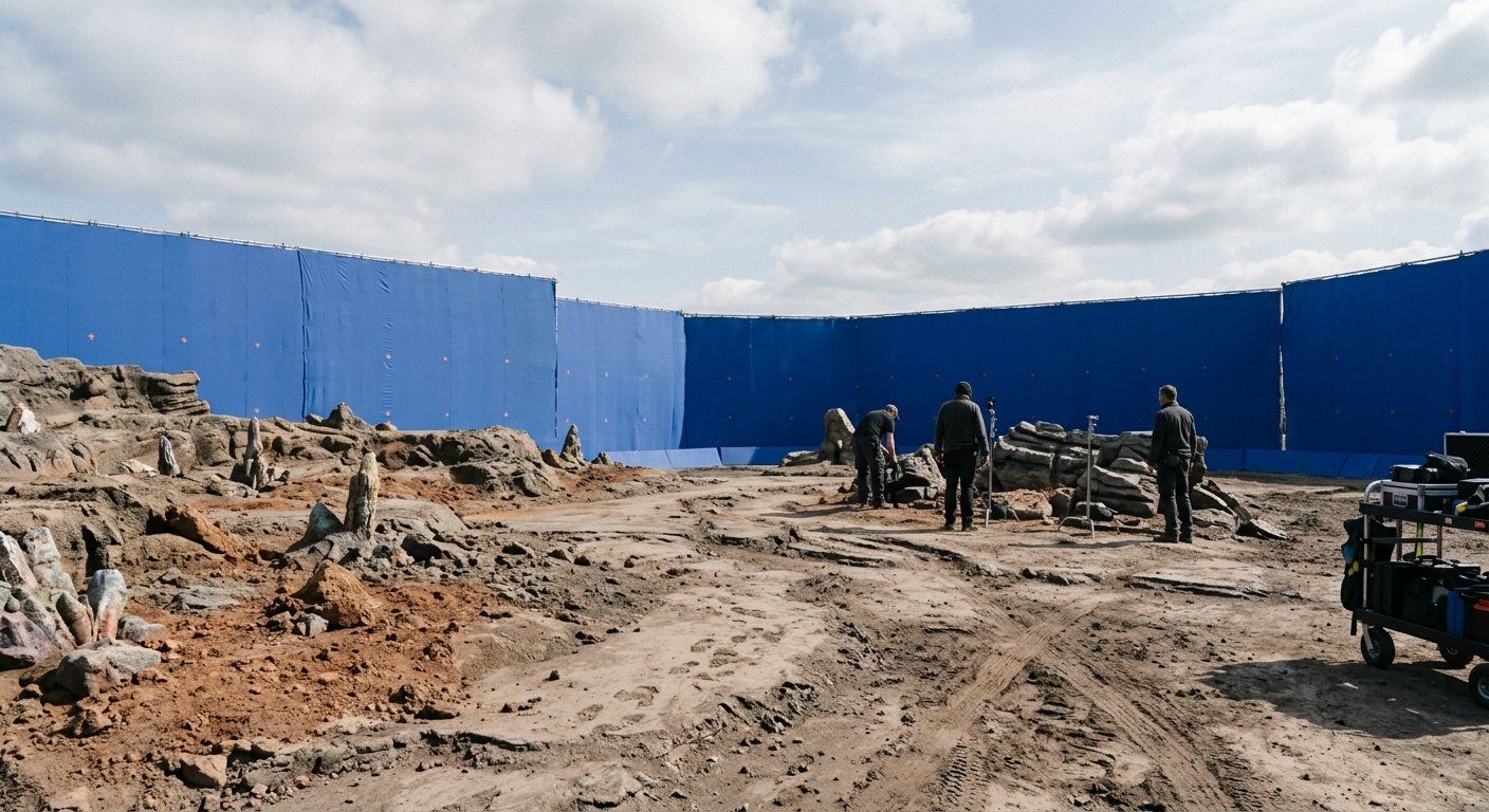 Ahsoka reduce el uso de The Volume y vuelve a un set físico para recrear el planeta Peridea Ahsoka reduce el uso de The Volume y vuelve a un set físico para recrear el planeta Peridea