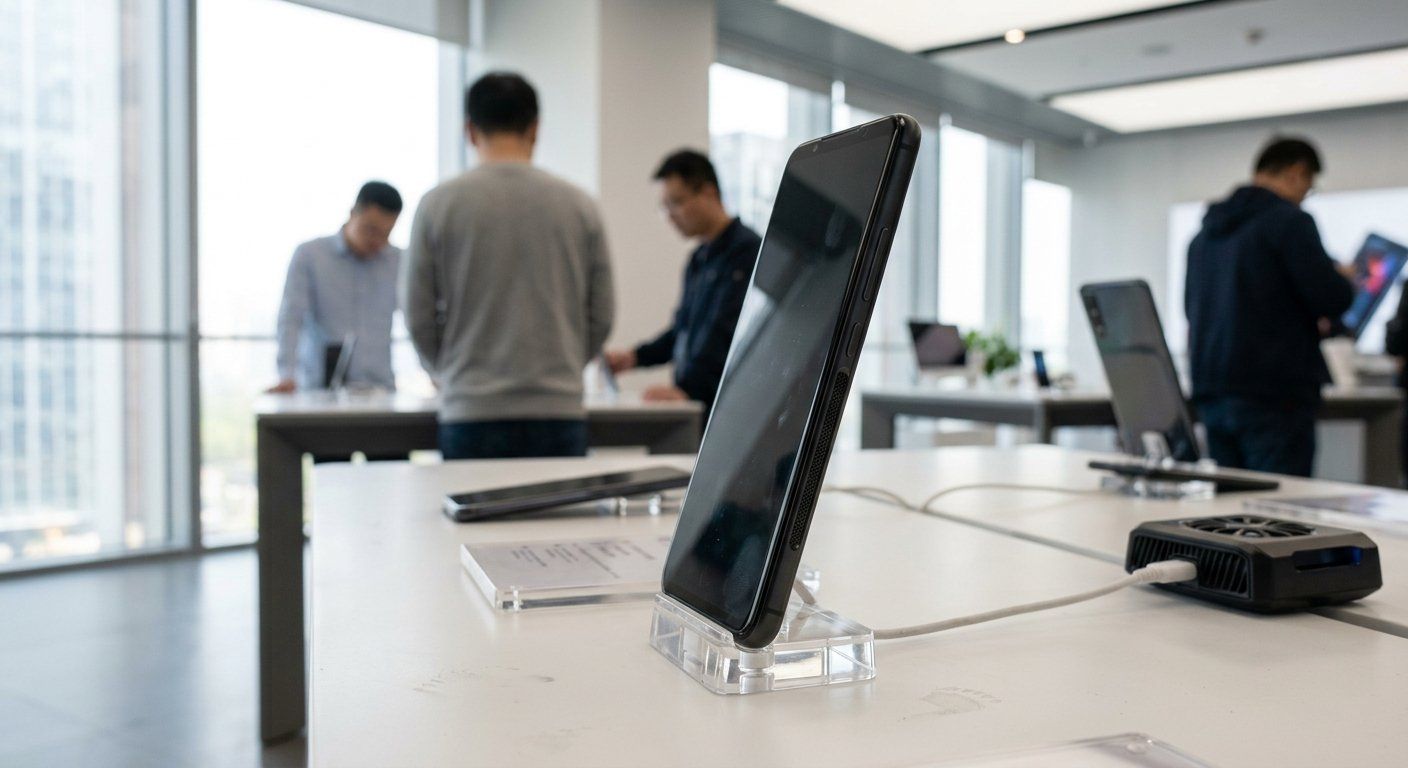 Xiaomi estrena su primer móvil con ventilador interno y baja 10°C en menos de 100 segundos Xiaomi estrena su primer móvil con ventilador interno y baja 10°C en menos de 100 segundos