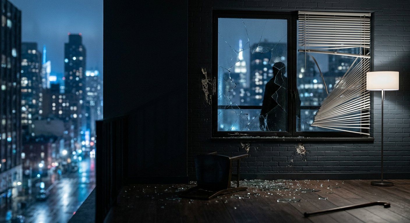 Marvel confirma: la silueta de El Vigilante en el vidrio roto de Daredevil Born Again fue totalmente intencional
