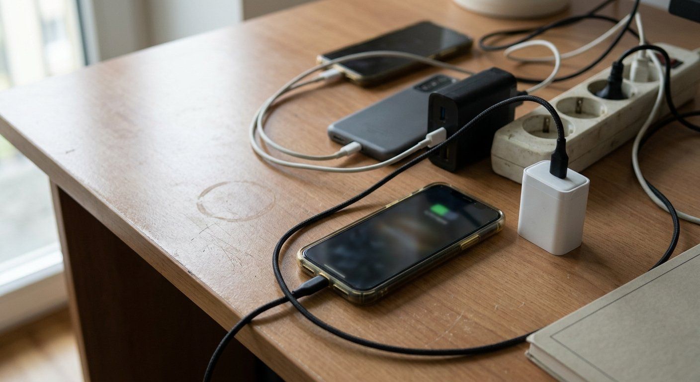 Un cargador de 100W que solo entrega 17W: por qué la carga rápida es más marketing que realidad física