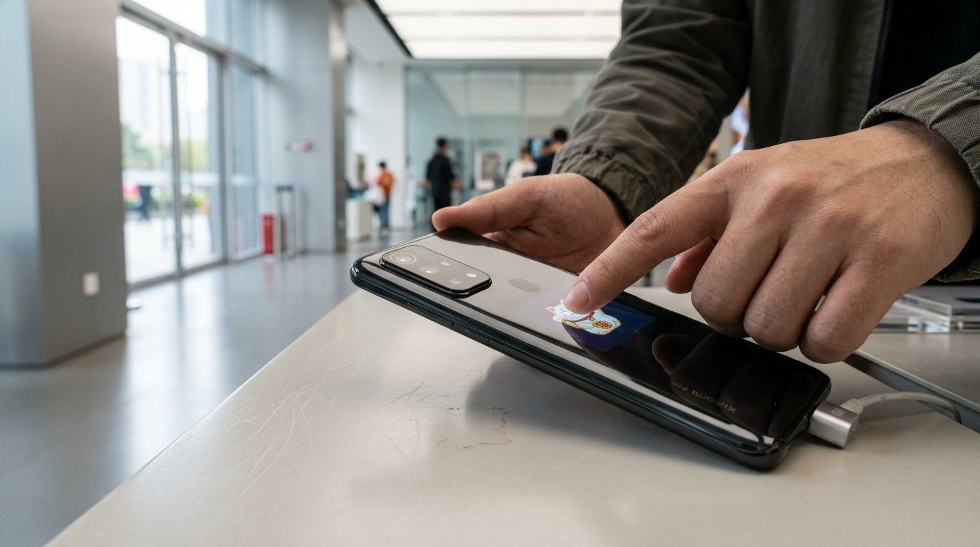 Xiaomi 17 Pro: con un golpe en la pantalla trasera activa un gong “de buena suerte” y sonidos/avatares para reconfortarte antes de un “correo importante”.