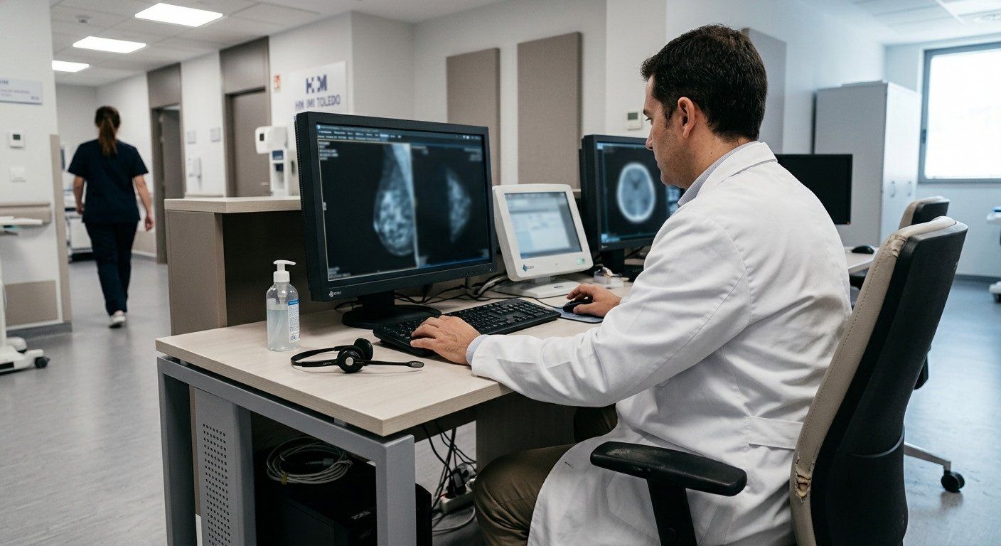 La IA en radiología actúa como “lector adicional”: puede reducir hasta un 30% la carga en mamografía sin perder sensibilidad