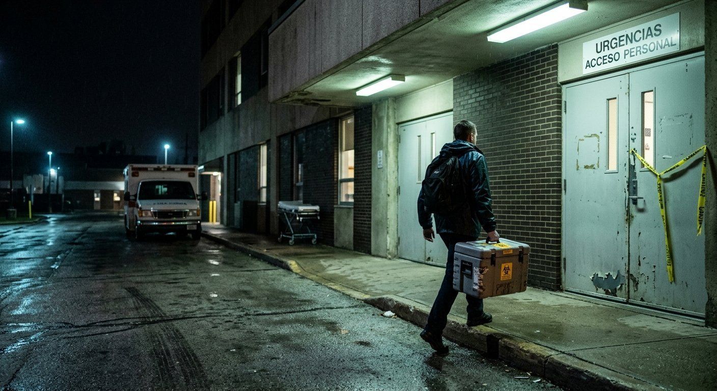 Resident Evil se mira desde un mensajero: en Raccoon City, Bryan debe llevar un paquete… y la puerta puede ser el último ruido