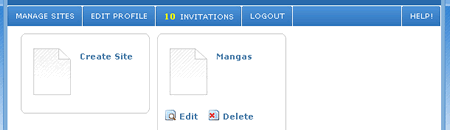 Weebly menú inicial
