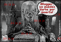 Blogger, date por muerto
