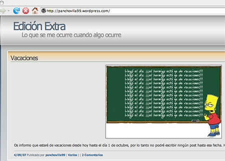 Ataque a wordpress.com