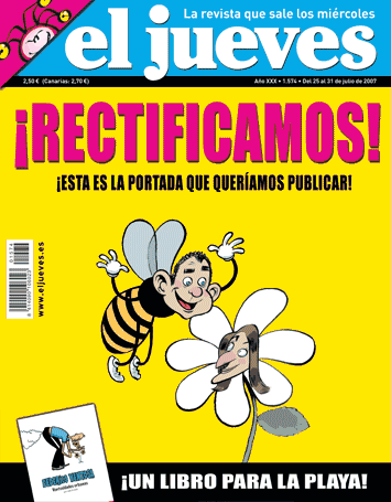 La portada no censurada de ‘El Jueves’