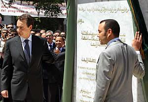 La auténtica foto de ZP y Mohamed VI
