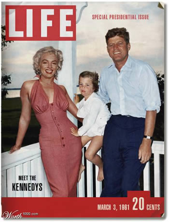 JFK-Marilyn Monroe