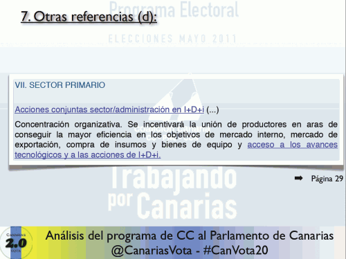 cc: sector primario