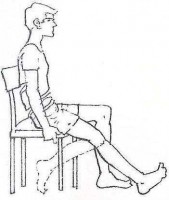 Ejercicios sentados - rodilla