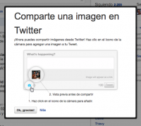 servicio de imágenes de twitter