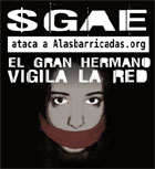 La SGAE, contra alasbarricadas.org