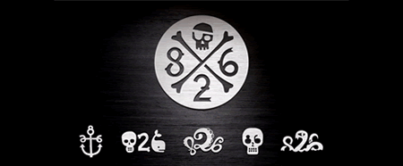 Logo de 826 Valencia, obra de Dave Eggers, el mejor logo de 2008 para Brand New.