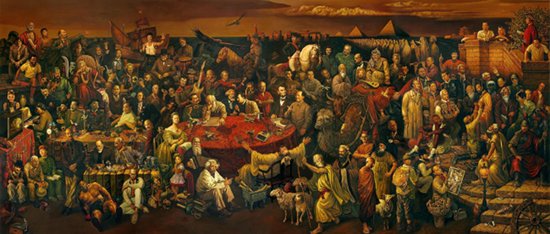 La historia del mundo en un solo cuadro